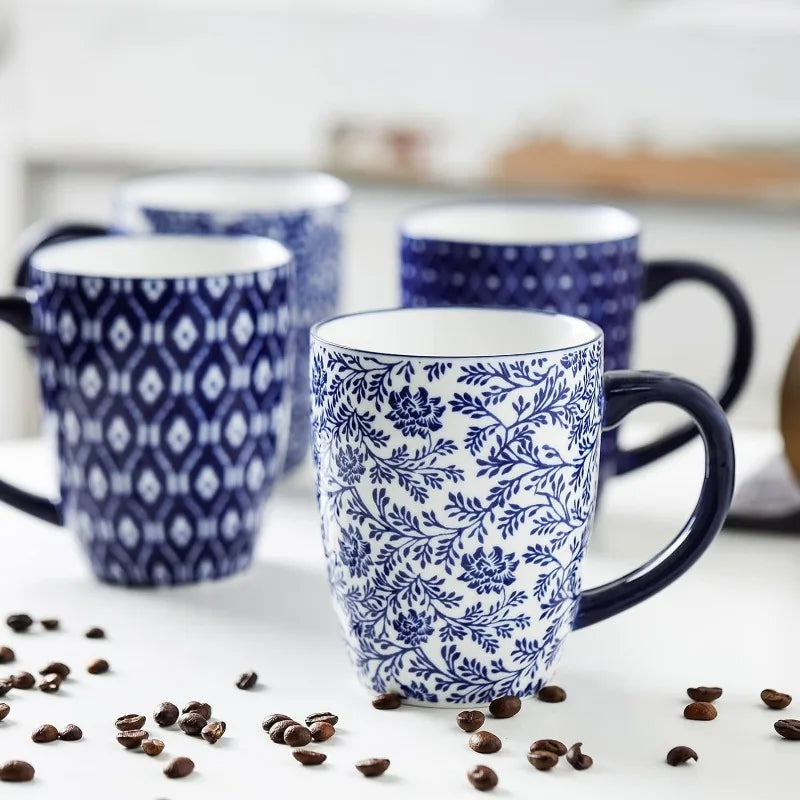 16 oz Porcelain Mug Set of 6