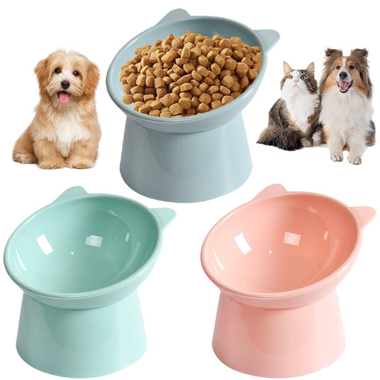 Tilted Cat Food Bowl – Elevated, Ergonomic Design for Cats & Dogs