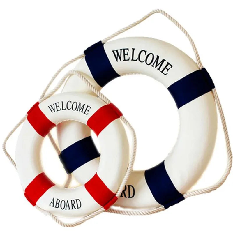 "Welcome Aboard" Life Buoy