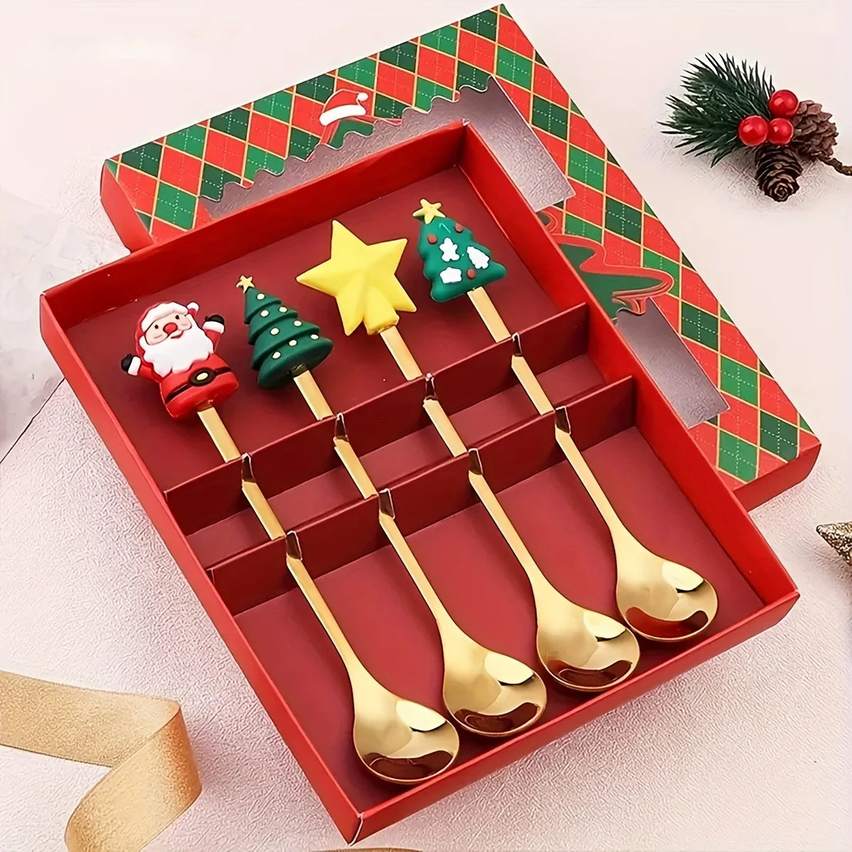 Christmas Fork and Spoon Sets