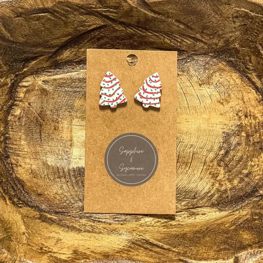 Christmas Tree Earrings