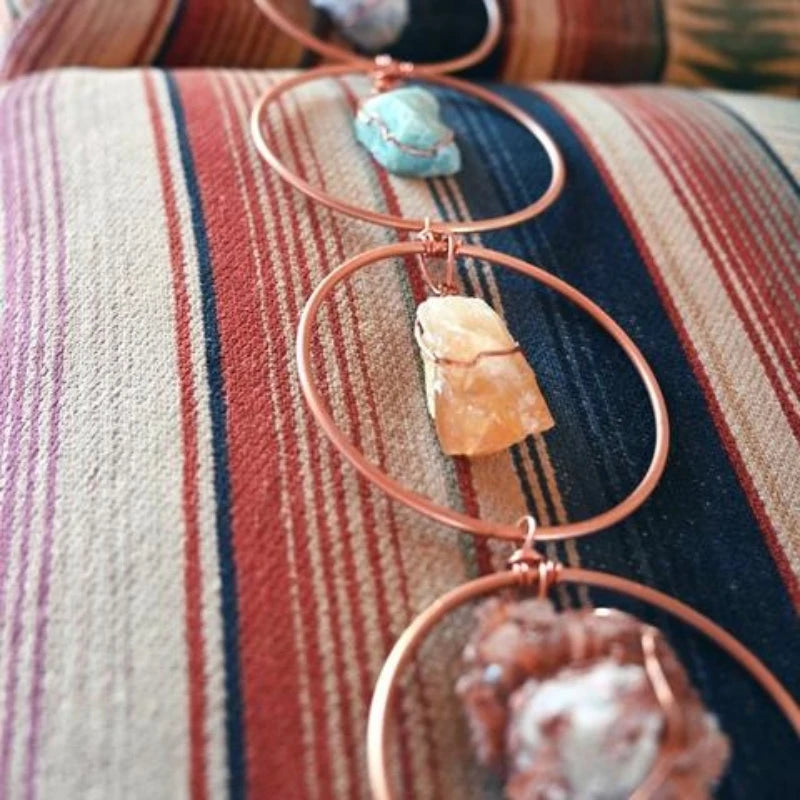 Chakra Crystal Wall Hanging