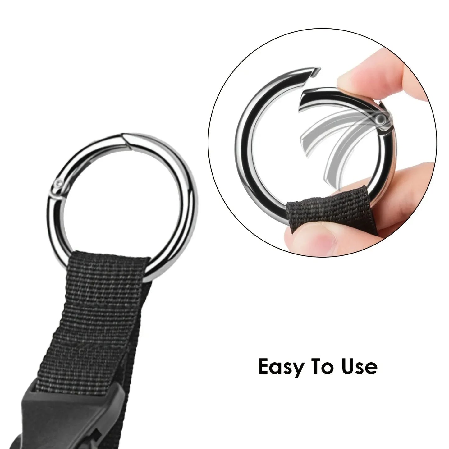 Luggage External Strap with Release Buckle