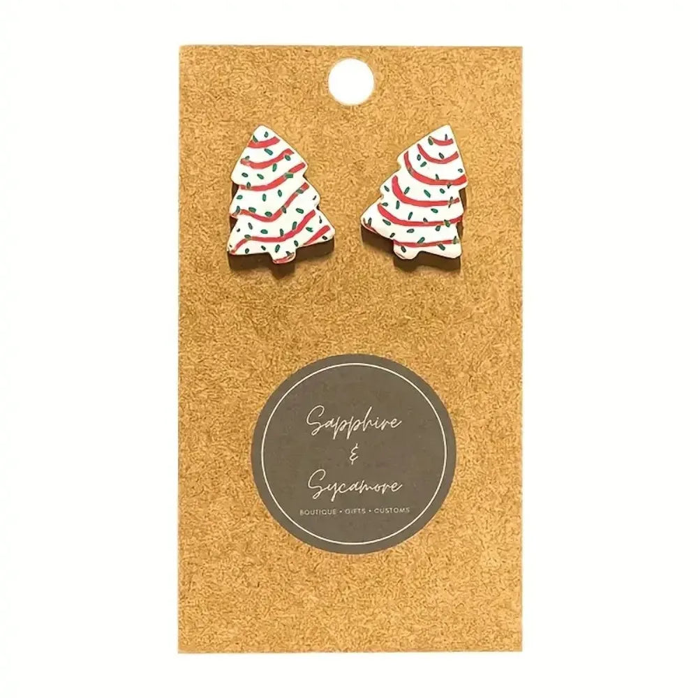 Christmas Tree Earrings