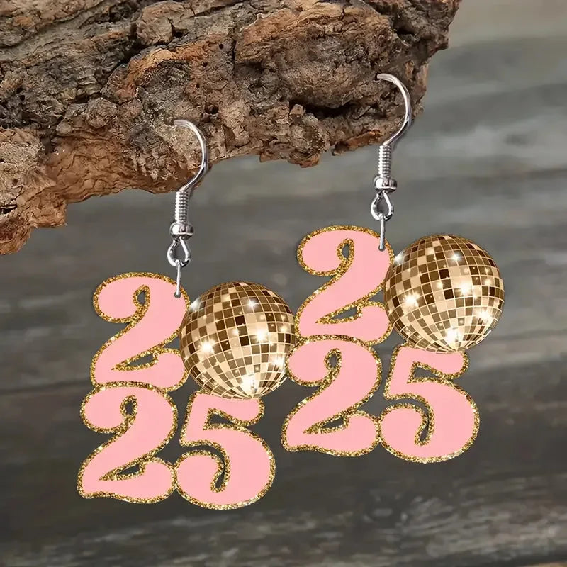 2025 Disco Ball Earrings