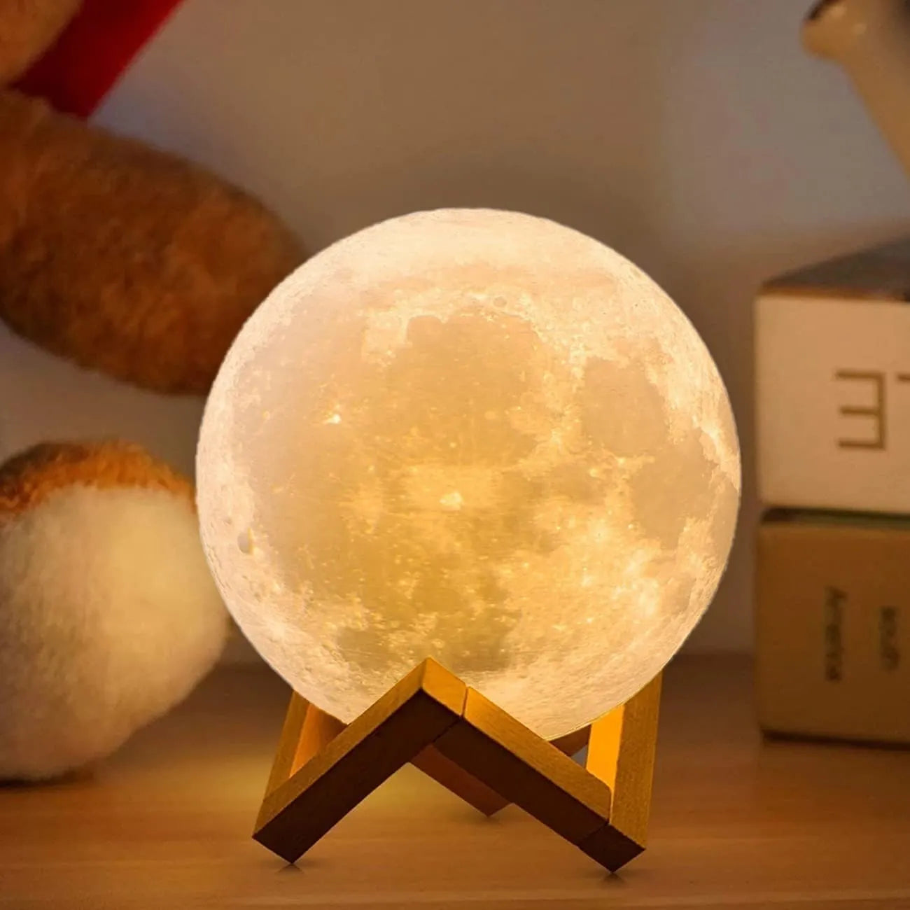 Moon LED Nightlight - 3D Print