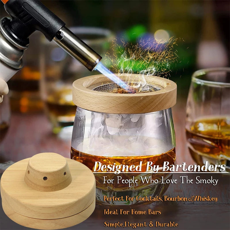 Cocktail Smoker Kit with 4 or 8 Flavored Wood Chips