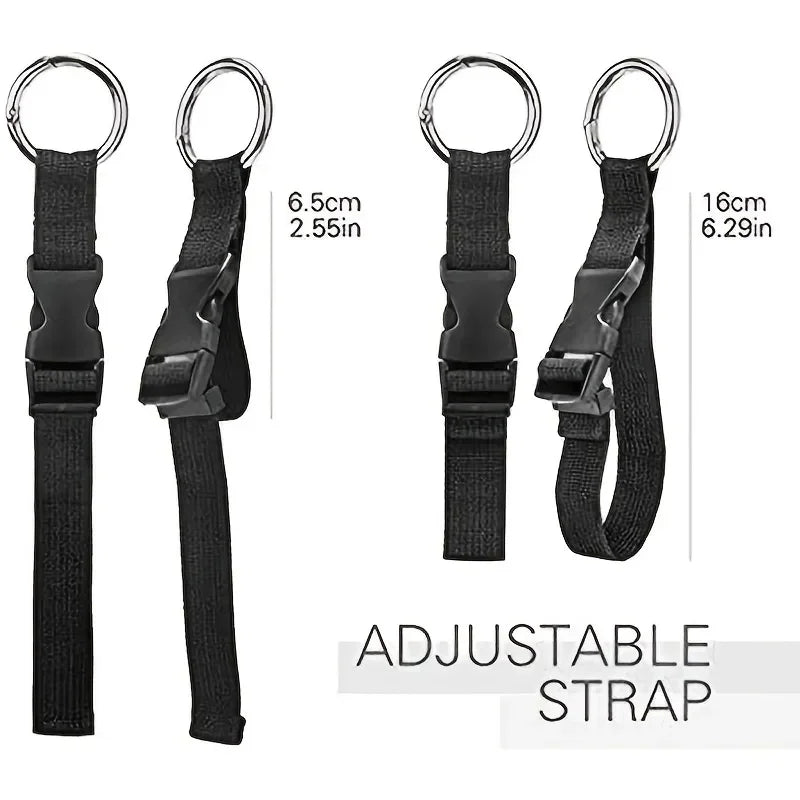 Luggage External Strap with Release Buckle