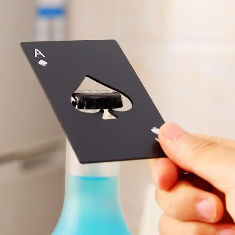 Ace Of Spades Bottle Opener