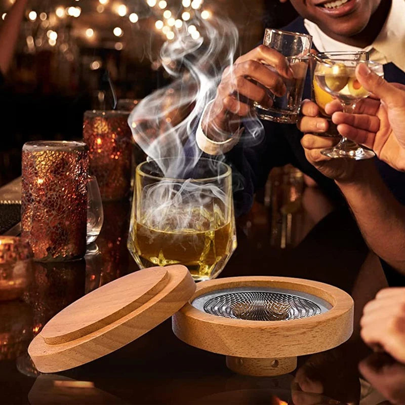 Cocktail Smoker Kit with 4 or 8 Flavored Wood Chips