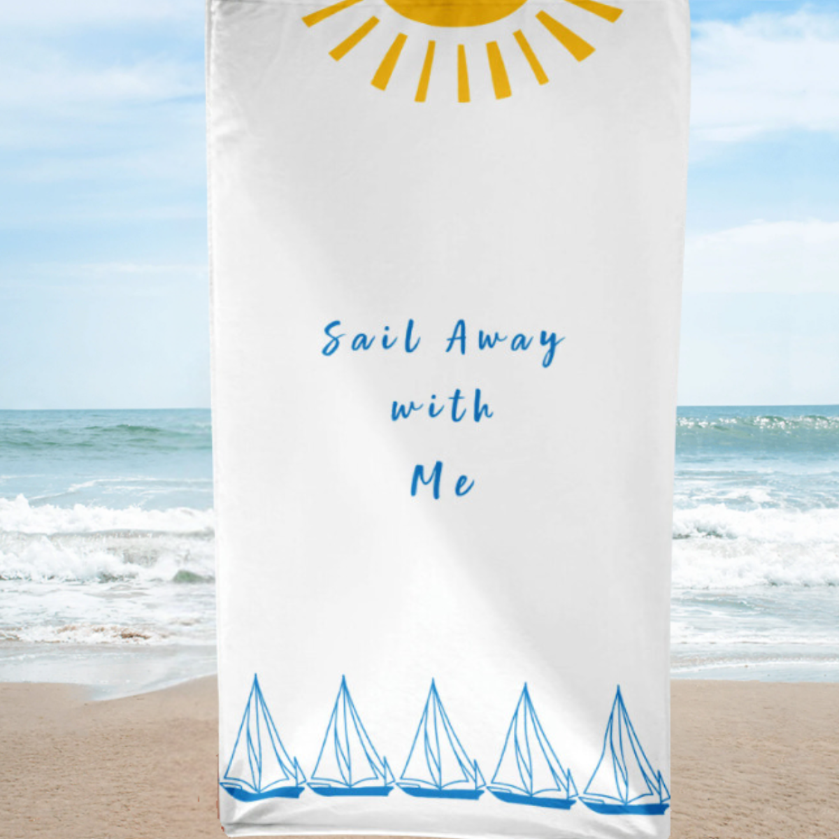 Sail Away with Me Pool/Beach Towel