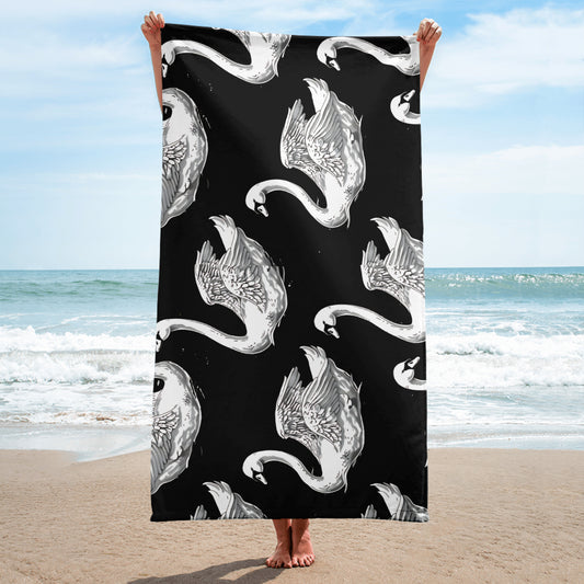 Swan Pool/Beach Towel