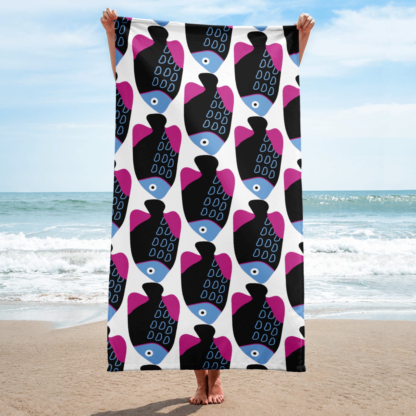 Angel Fish Pool/Beach Towel