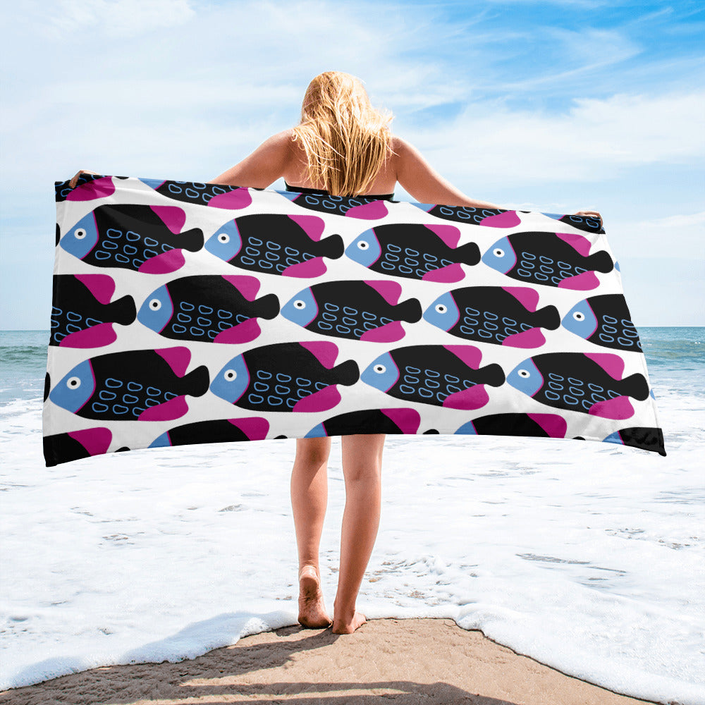 Angel Fish Pool/Beach Towel