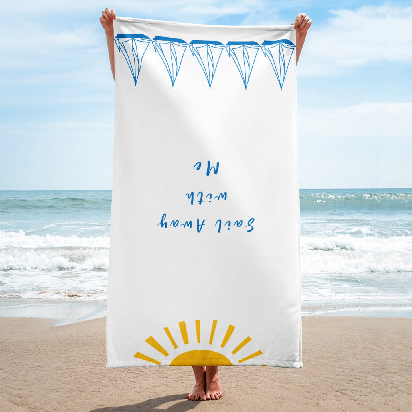 Sail Away with Me Pool/Beach Towel